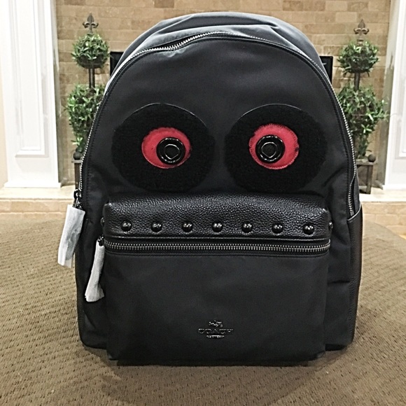 NWT! $450 Authentic COACH Charlie Backpack - Picture 2 of 7